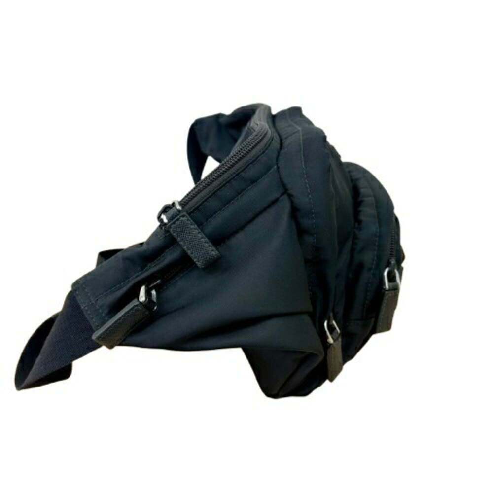 PRADA Black Leather Saffiano Shoulder Bag - Picture 4 of 10